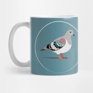 Pigeon Illustration - Cute lil bird Mug